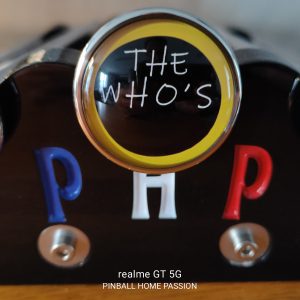 LANCEUR THE WHO'S TOMMY PINBALL WIZARD DATA EAST Shooter personnalisé